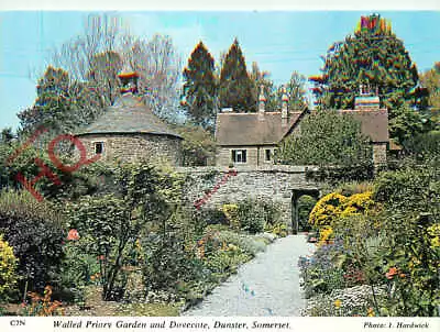 Picture Postcard>>Dunster Walled Priory Garden And Dovecote [Harvey Barton] • £3.49